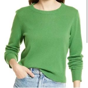 Reformation Jeans 100% cashmere crew neck pullover. Size Medium.